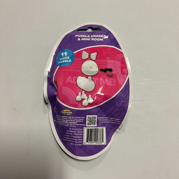 Adopt Me Puzzle Eraser & Mini Room Cat - Picture 4 of 6
